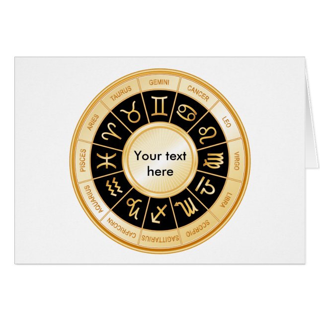 Horoscope Mandala (Front Horizontal)