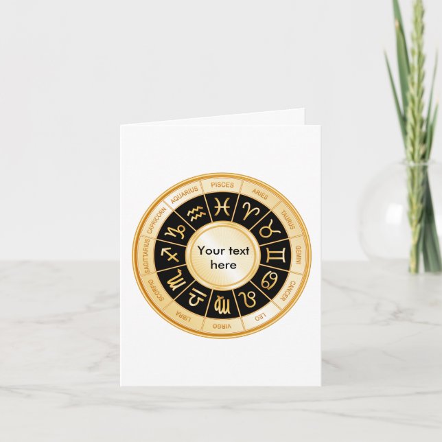 Horoscope Mandala Card (Front)