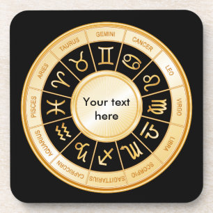 Horoscope Mandala Coaster