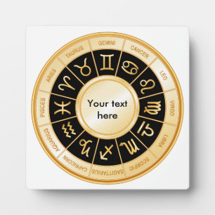 Horoscope Mandala Plaque