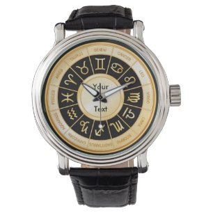 Horoscope Mandala Wrist Watch