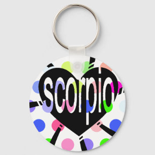 horoscope sign key ring