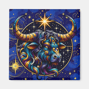 Horoscope Sign Taurus Zodiac Astrology Magnet
