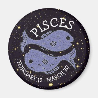 Horoscope Zodiac Astrology Sign Pisces Magnet