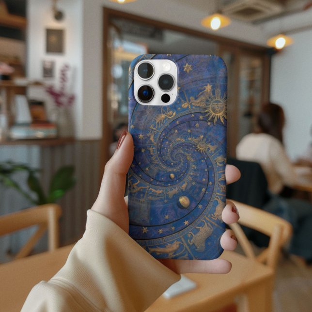 Horoscopic Celestial Pattern iPhone Case (Creator Uploaded)