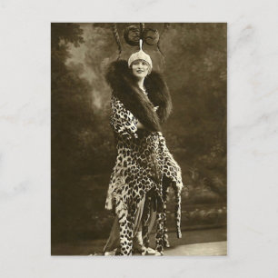 Horrendous Hat and Coat Postcard