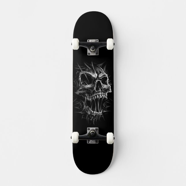 horrible skeleton skateboard (Front)