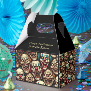 Horrifying Clowns Halloween Party  Favour Box