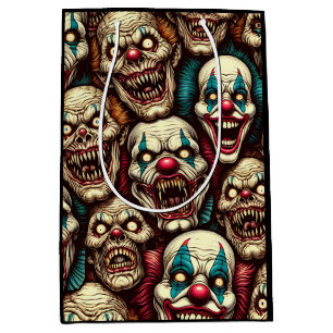Horrifying Clowns Halloween Party Medium Gift Bag