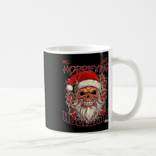 Horrifying Holidays Xmas Pyjamas Christmas  Coffee Mug (Right)
