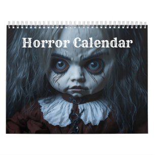 Horror 2026 calendar