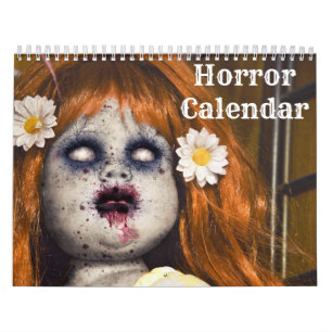 Horror 2026 calendar