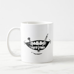 Horror anime art coffee mug