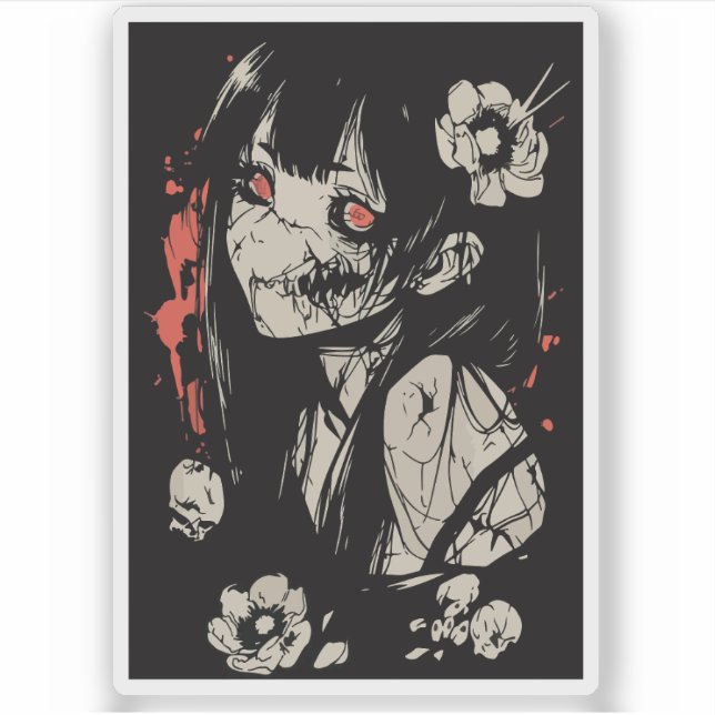 Horror anime girl  (Front)