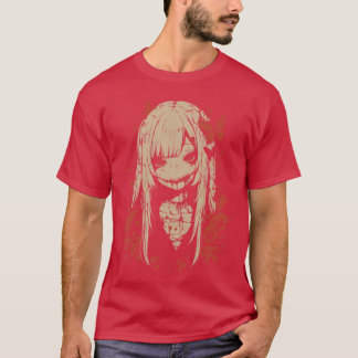 Horror Anime Manga Japan Japanese Creepy Kawaii Go T-Shirt