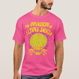 Horror Art - Alien Sci-Fi Ufo - Psychobilly Punk A T-Shirt