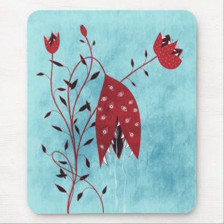 Horror Art Creepy Carnivorous Plant Mouse Mat