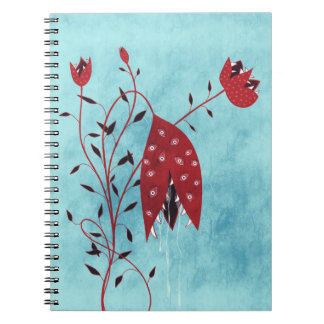 Horror Art Creepy Carnivorous Plant Notebook