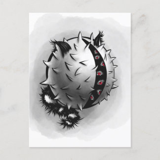 Horror Art Dark Fantasy Monster Postcard