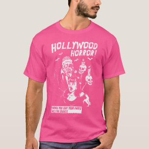 Horror Art - Hollywood Horror Movies - Psychobilly T-Shirt