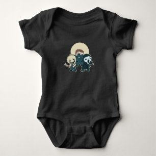 HORROR CHARACTERS BABY BODYSUIT