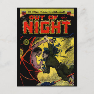 Horror Comic: Out of the Night 4 Postcard