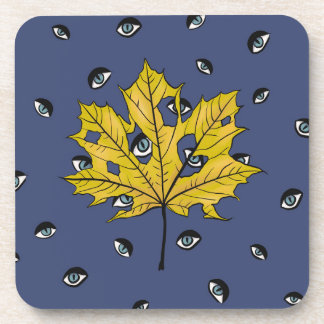Horror Creepy Goth Weird Witchy Nature Coaster