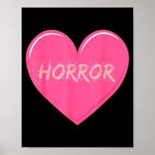 Horror Creepy Yami Kawaii Pastel Nge Valentines Poster
