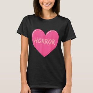 Horror Creepy Yami Kawaii Pastel Nge Valentines  T-Shirt