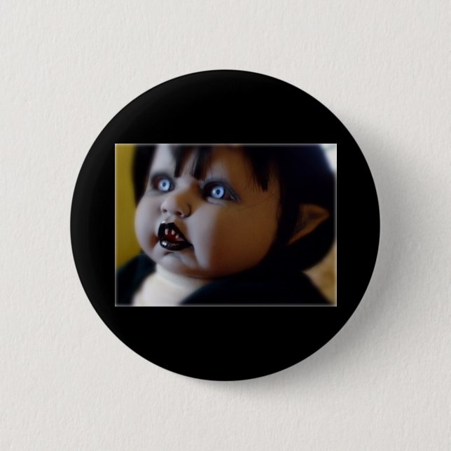 horror doll pin (Front)