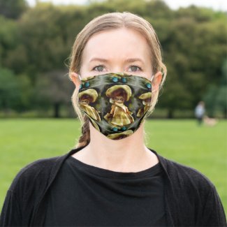 horror dolly dora Face Mask