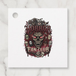 Horror Fan Club Halloween Demon Face Skulls Film R Favour Tags