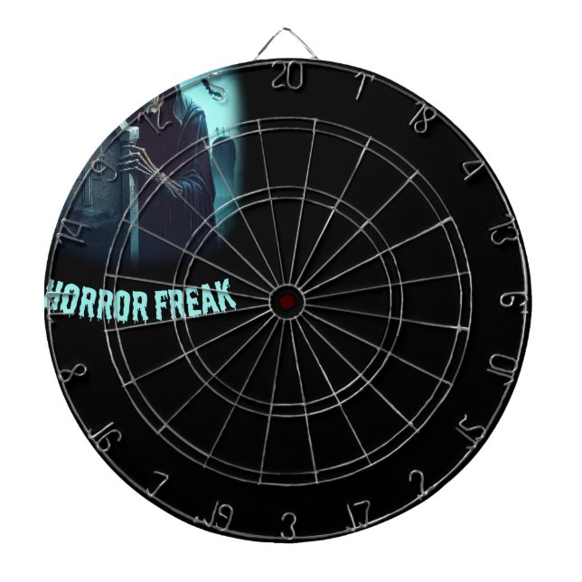 Horror Freak Reaper Dartboard (Front)