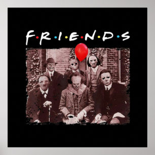 horror friends poster