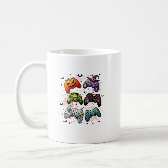 horror game coffee mug (Left)