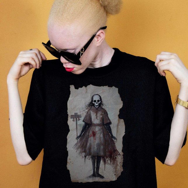 Horror Gift Zombie Goth Gothic Vodoo Puppe T-Shirt (Creator Uploaded)