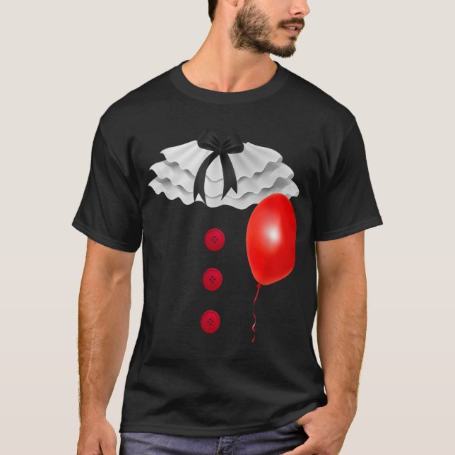 Horror Halloween Clown Carnival Clowns Costume T-Shirt (Front)