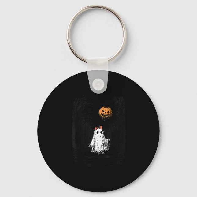 Horror Halloween Ghost Fall Pumpkin Soky Season Wo Key Ring (Front)