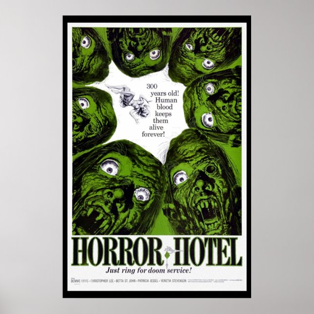 HORROR HOTEL POSTER (Front)