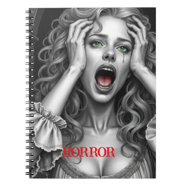 Horror Image Notebook (Front)
