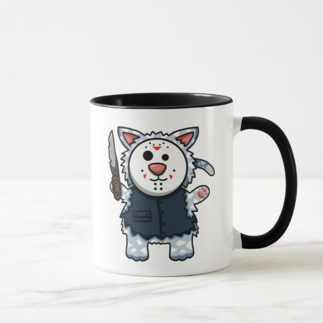 Horror Kitty Slasher Mug (Right)
