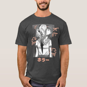 Horror Manga shirt Japanese Manga Anime girl