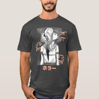 Horror Manga shirt Japanese Manga Anime girl