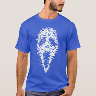 Horror Mask out of Birds family T-Shirt