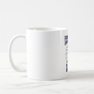 Horror Motivation Shirt With Undead Courage Quote Coffee Mug