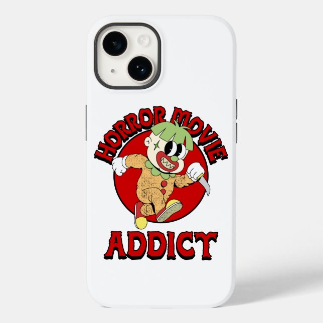 Horror Movie Addict  Case-Mate iPhone Case (Back)
