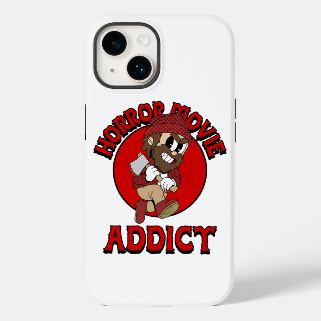 Horror Movie Addict  Case-Mate iPhone Case (Back)