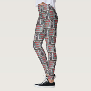 Horror Movie Addict Leggings