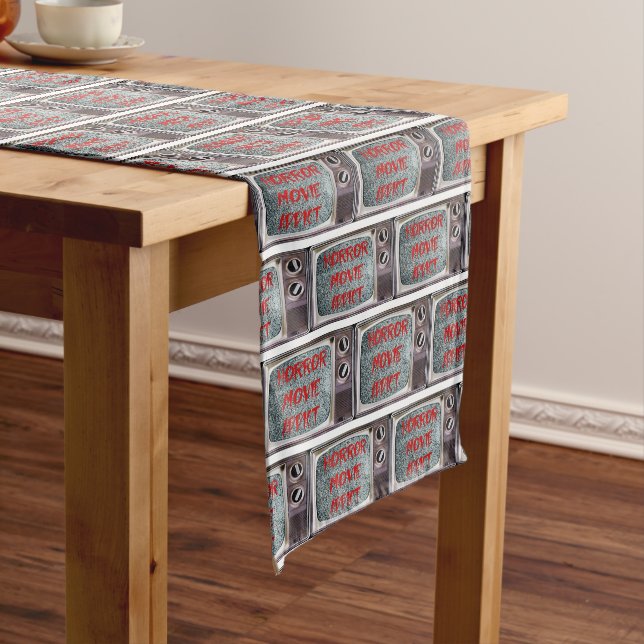 Horror Movie Addict Medium Table Runner (In Situ)