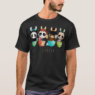 Horror Movie Chibi happy Easter talk about  T-Shirt